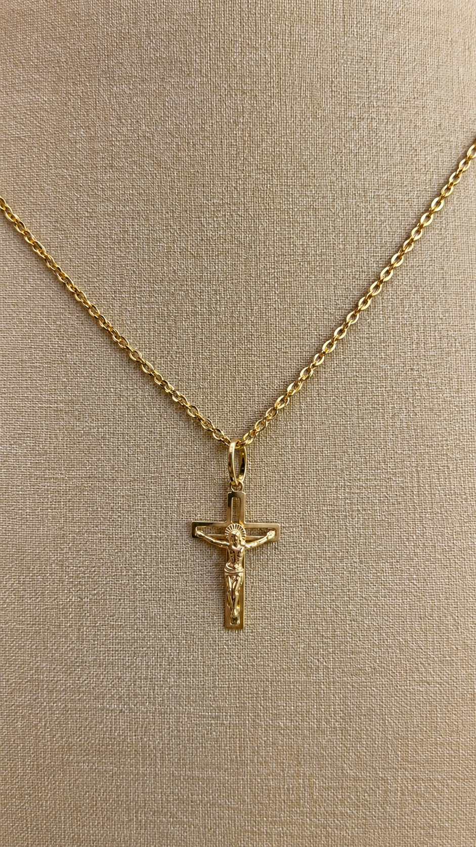 Cadena para hombre Cruz
