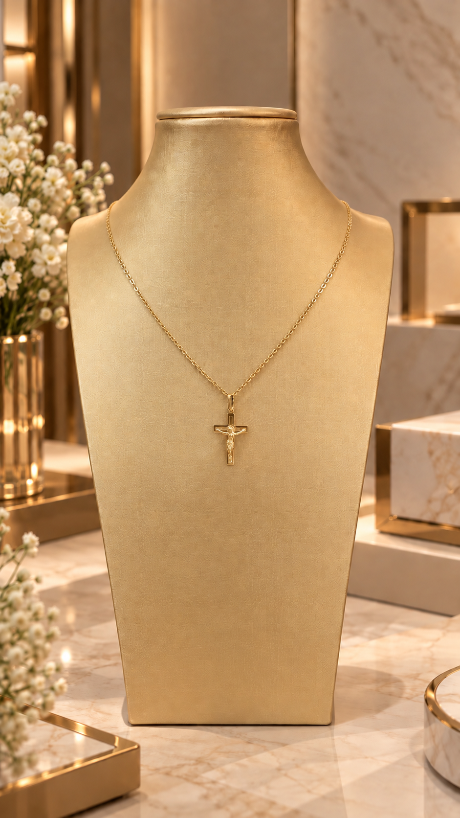 Cadena para hombre Cruz