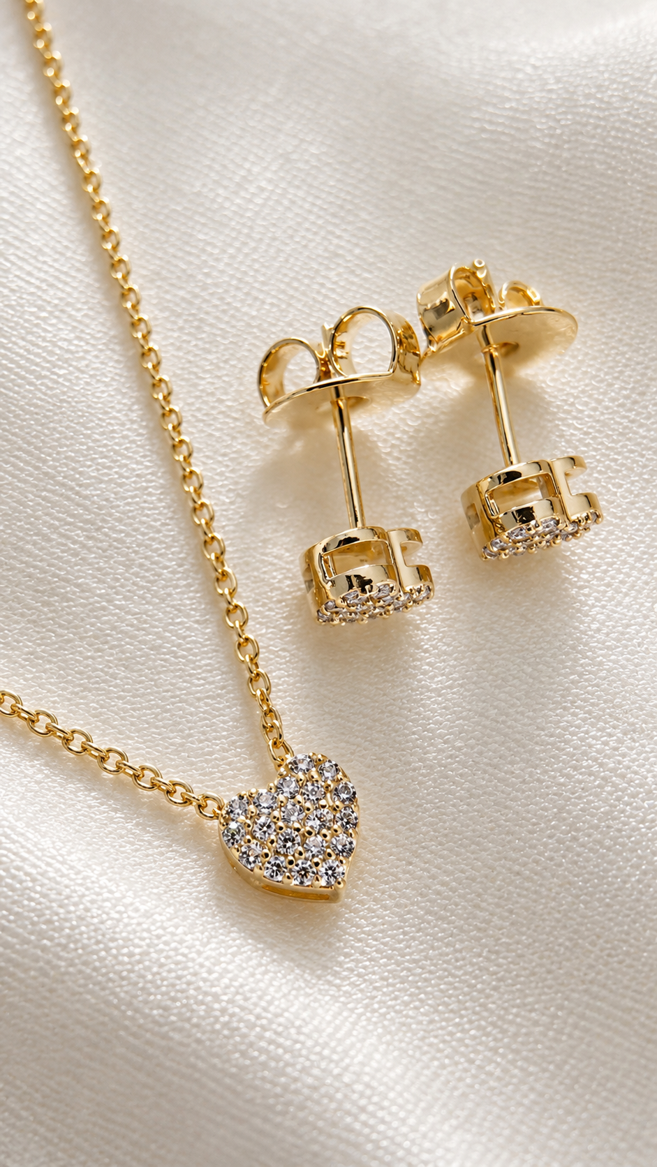 Juego corazones pavé