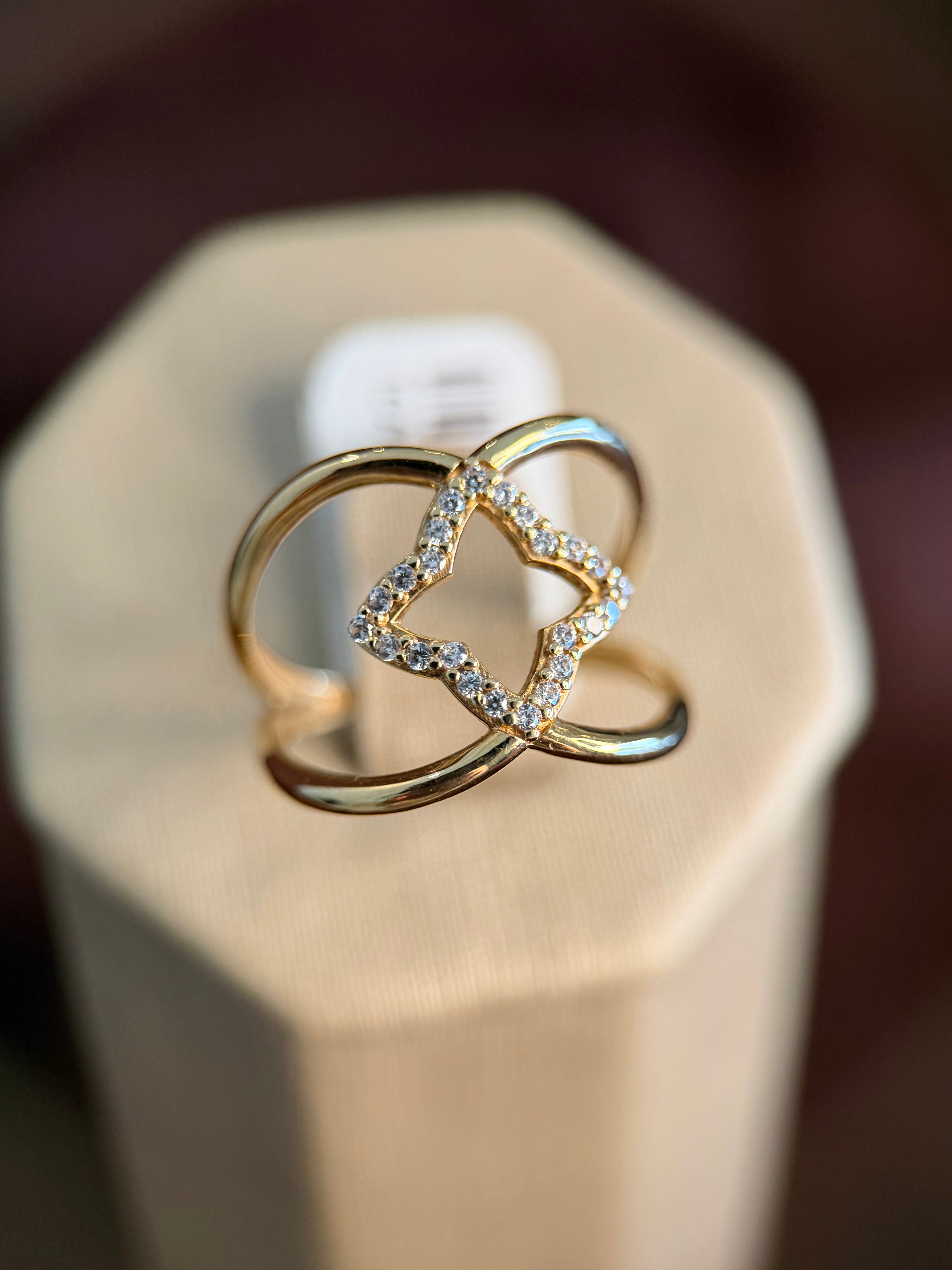 Anillo Trébol Luxury