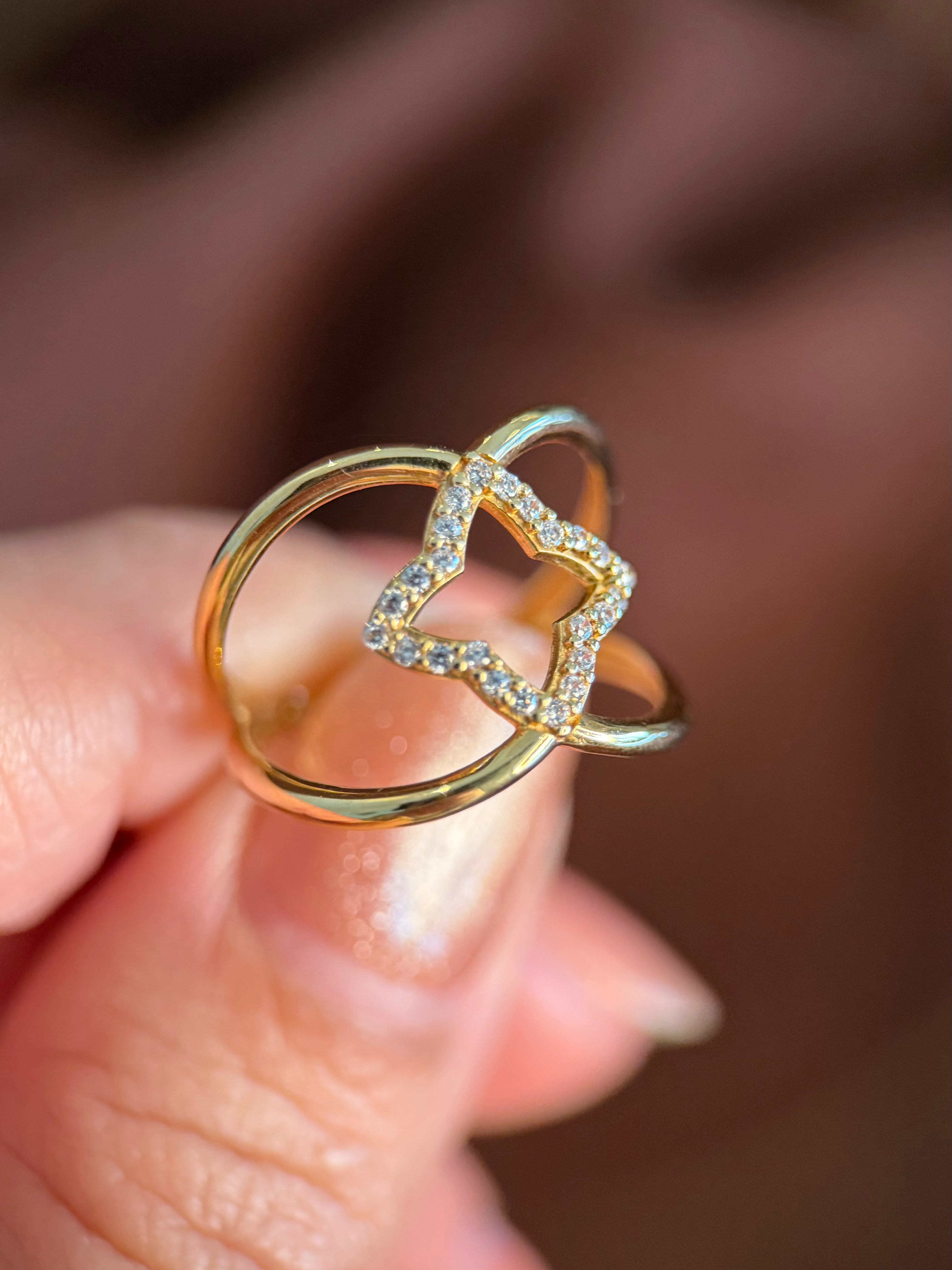 Anillo Trébol Luxury