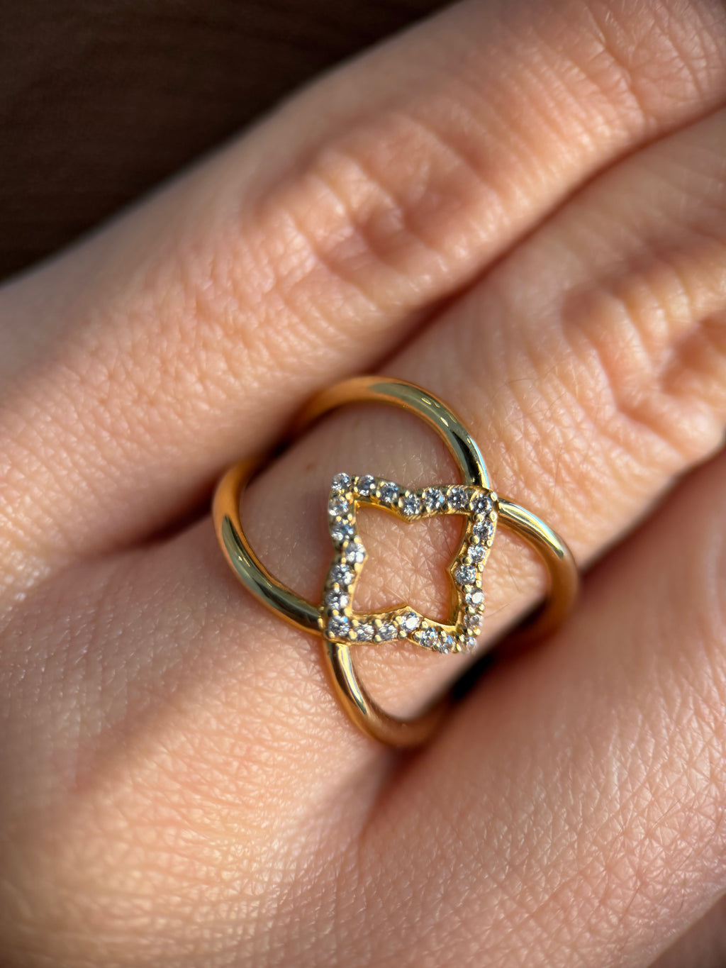 Anillo Trébol Luxury