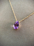 Collar Gota Lavanda