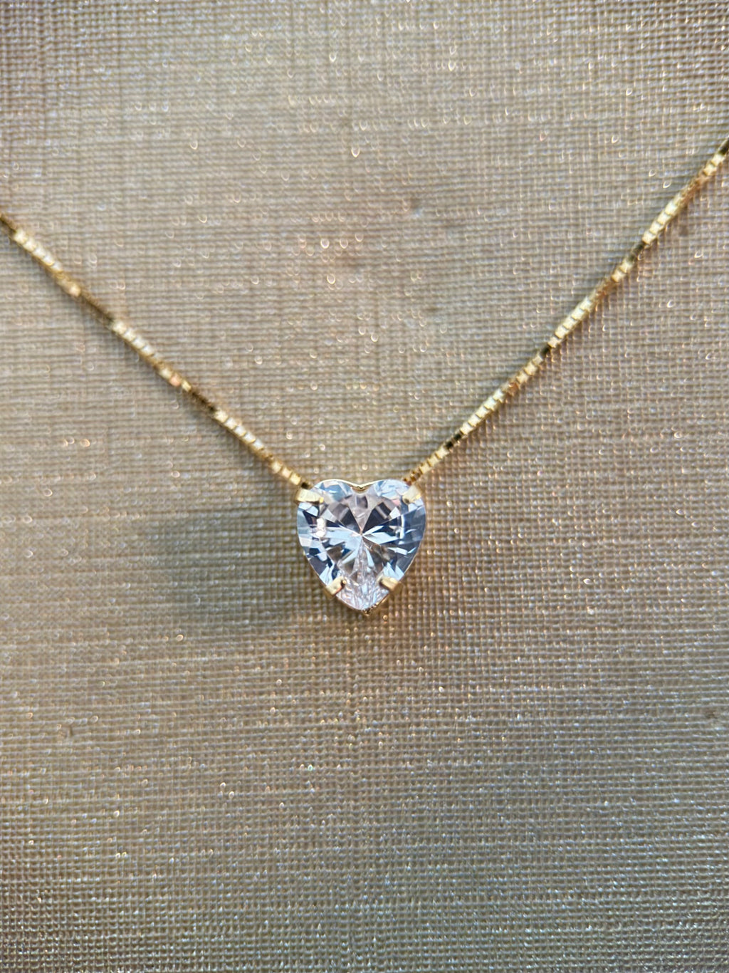 Collar Crystal Heart