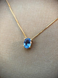 Collar Blue Élégance