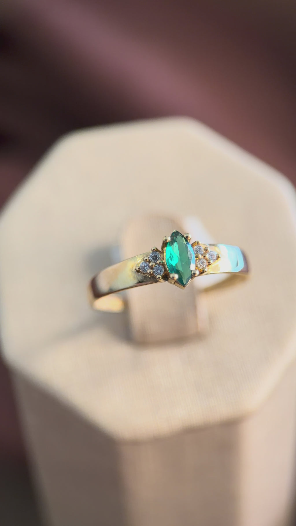Anillo Green Twist
