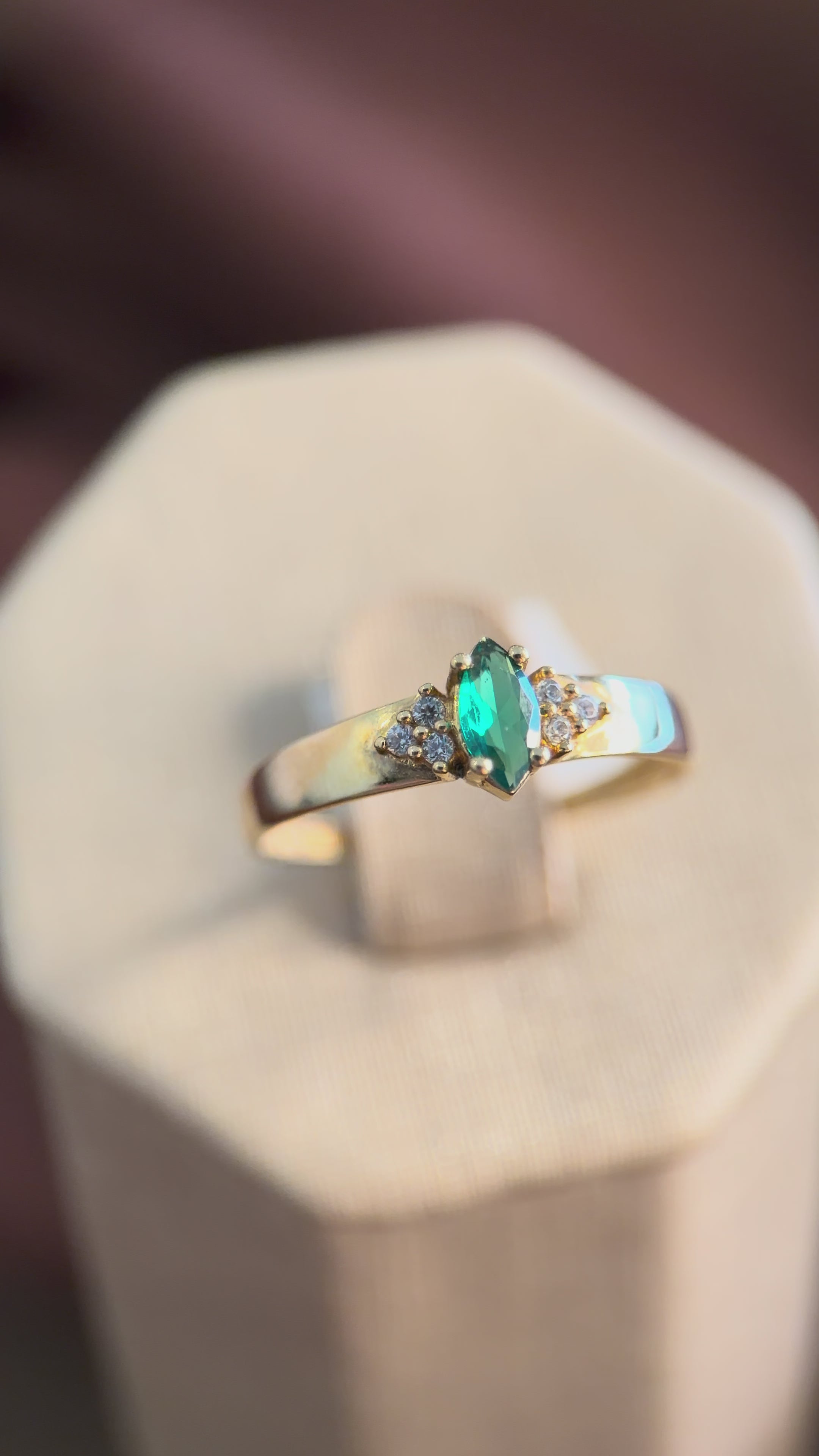 Anillo Green Twist