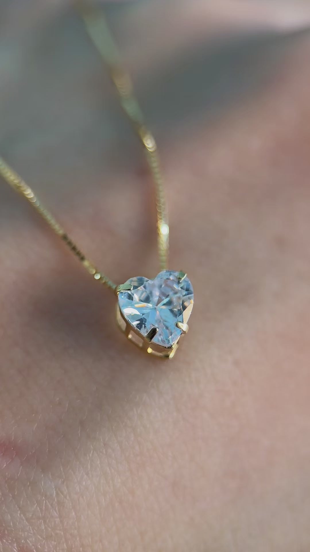 Collar Crystal Heart