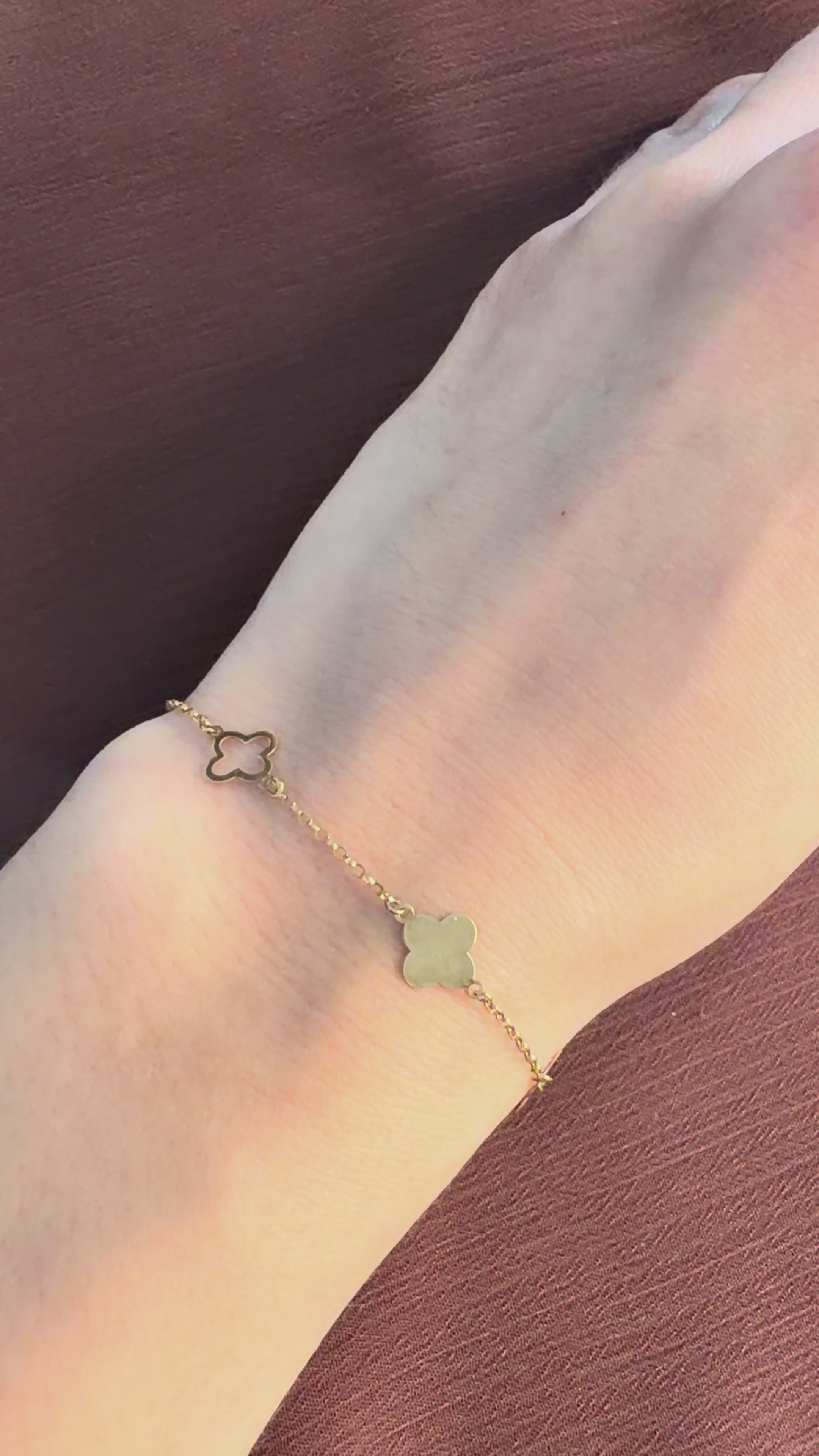 Pulsera Trébol Gold