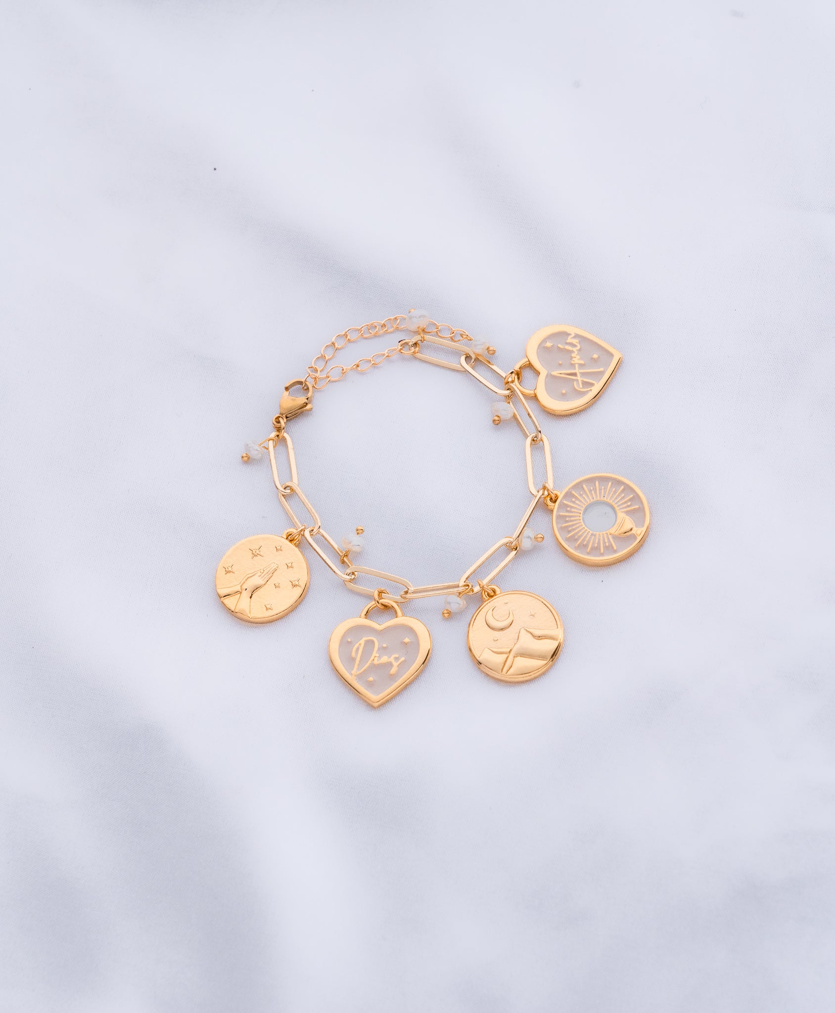 Pulsera Padre Nuestro + caja especial